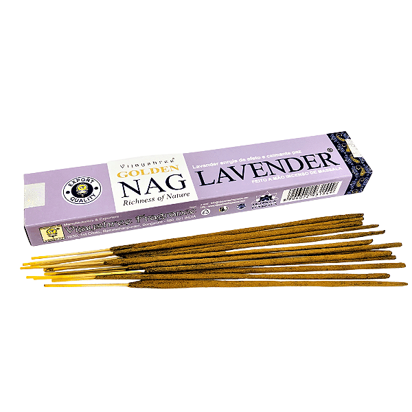 Incenso Nag Golden Vareta - Lavanda