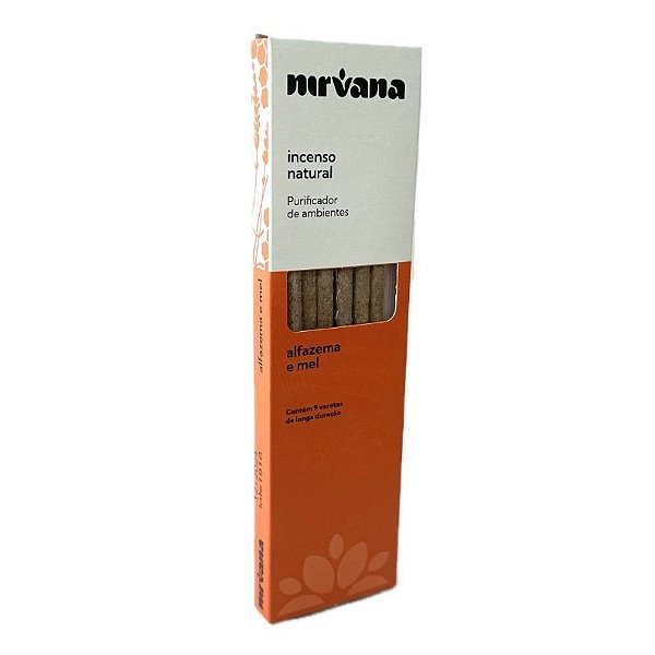 Incenso Nirvana Natural Vareta - Alfazema e Mel