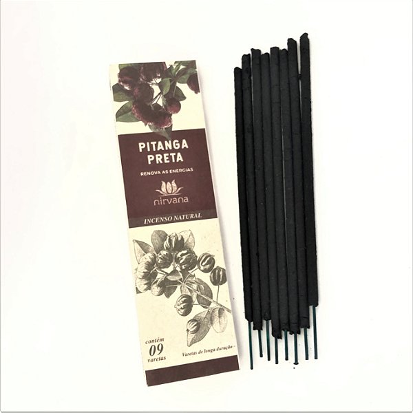 Incenso Nirvana Natural Vareta - Pitanga Preta