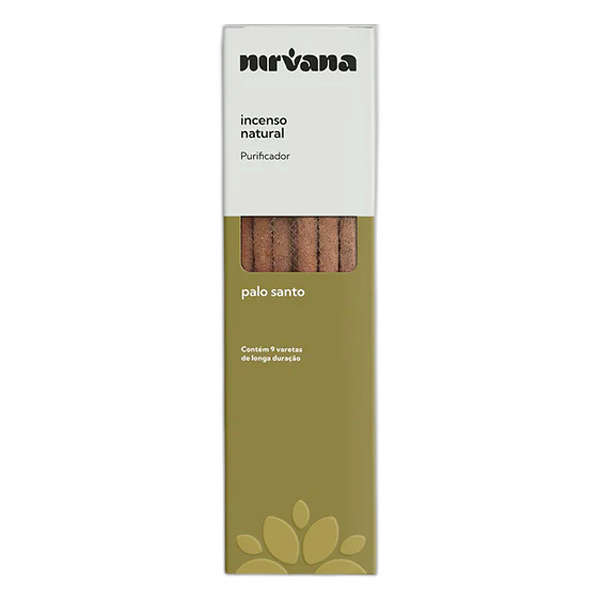 Incenso Nirvana Natural Vareta - Palo Santo