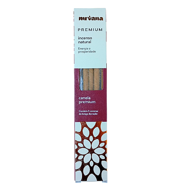 Incenso Nirvana Premium Vareta - Canela