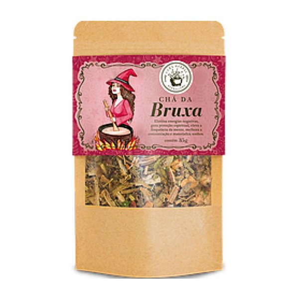 Chá Da Bruxa Cura Herbal Fitoenergético Sachê 40g