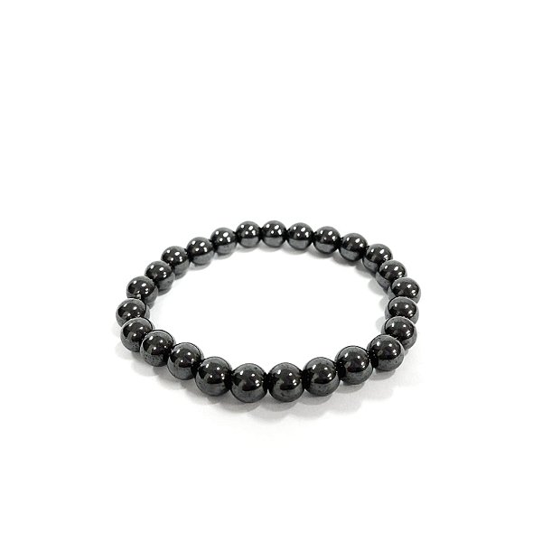 Pulseira Bola Pedra Hematita