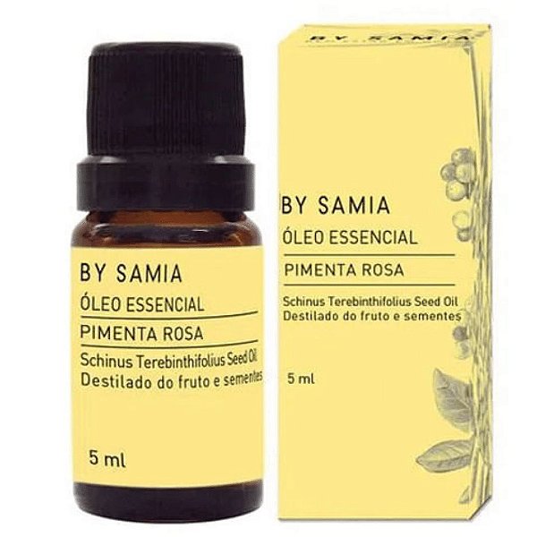 By Samia óleo essencial - Pimenta Rosa 5ml