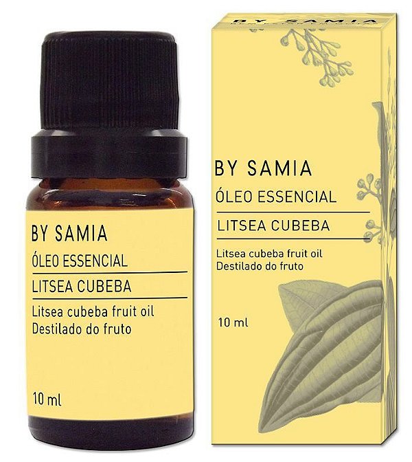 By Samia Óleo Essencial Litsea Cubeba 10ml