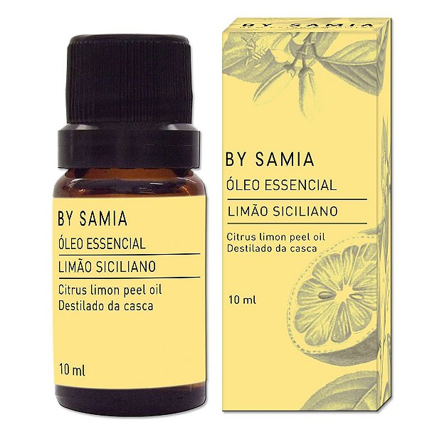 By Samia Óleo Essencial Limão Siciliano 10ml