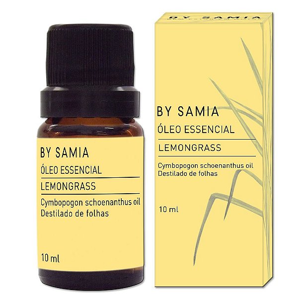 By Samia Óleo Essencial Lemongrass 10ml