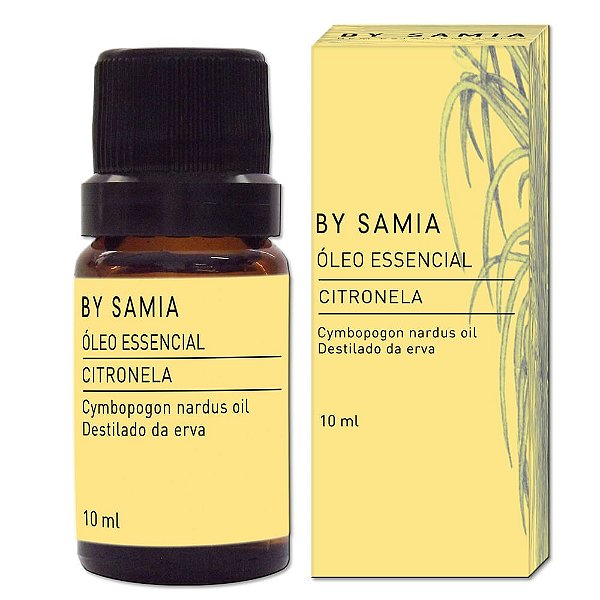 By Samia Óleo Essencial Citronela 10ml