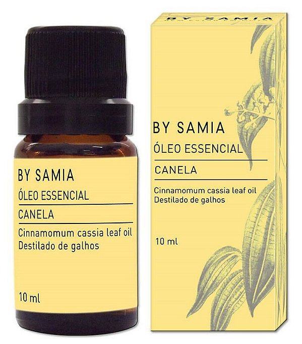 By Samia óleo Essencial Canela 10ml