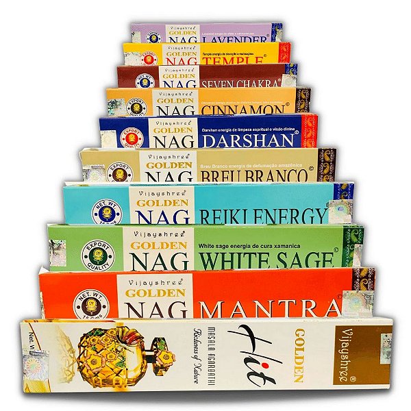 Kit Incensos Golden 1