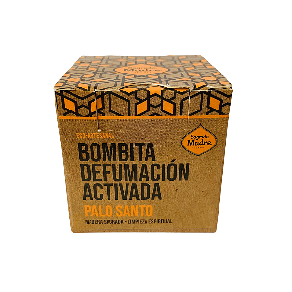 Bombinha de Defumação Sagrada Madre - Palo Santo 8 unidades