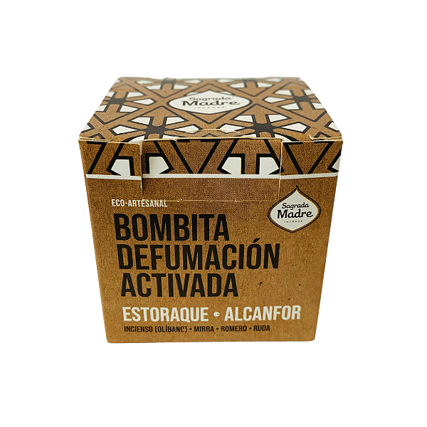 Bombinha de Defumação Sagrada Madre - Estoraque 8 unidades