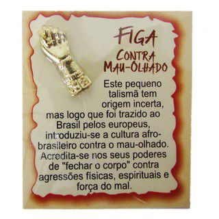 Amuleto de Metal Figa