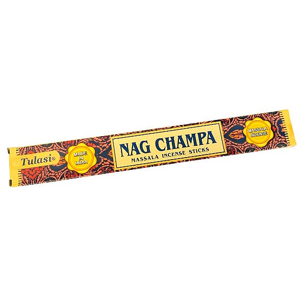 Incenso Nag Champa Tulasi Massala (Marrom)