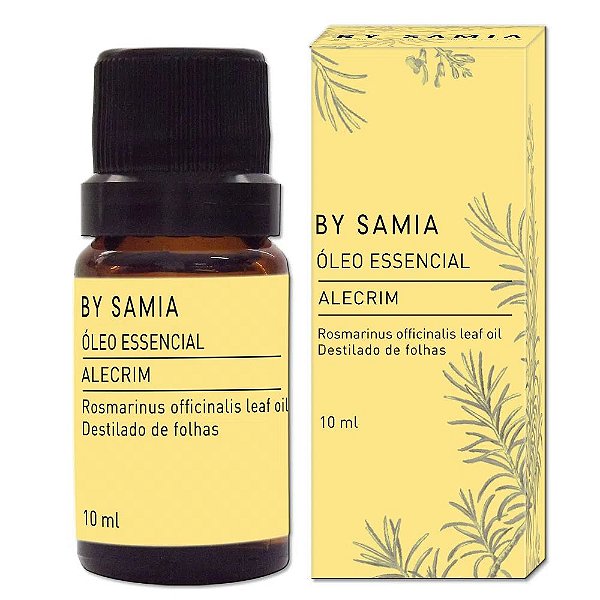 By Samia Óleo Essencial de Alecrim 10ml