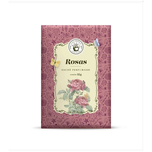 Sachê Perfumado Rosas 25g