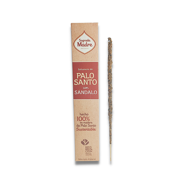 Incenso Sagrada Madre Palo Santo Vareta - Palo Santo C/ Sândalo