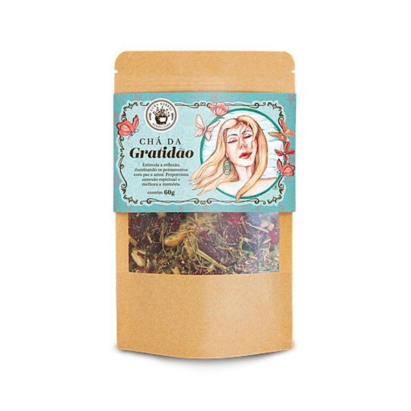 Chá Cura Herbal Sache Gratidão - 60g