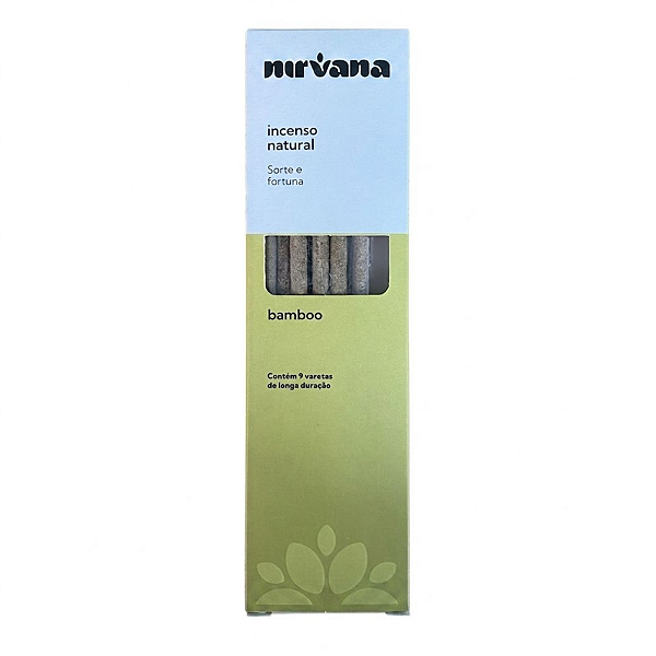 Incenso Nirvana Natural Vareta - Bamboo