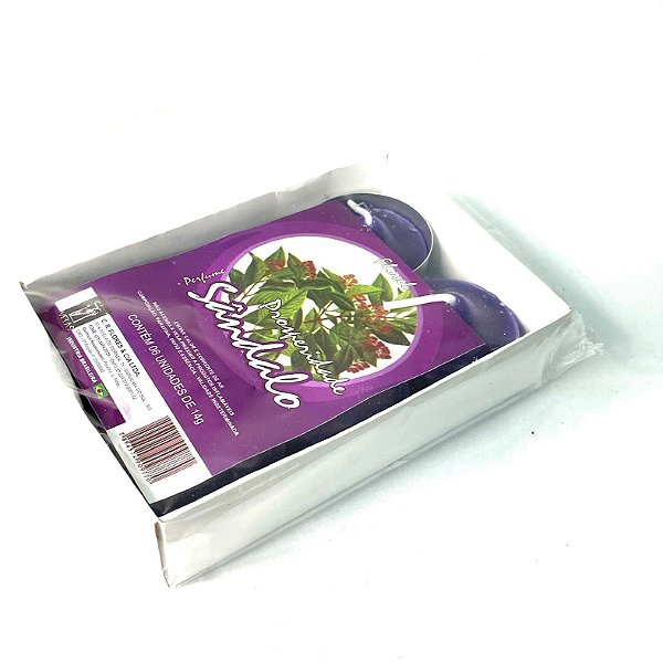 Vela Flovel Perfumada Rechaud - Sândalo 14g