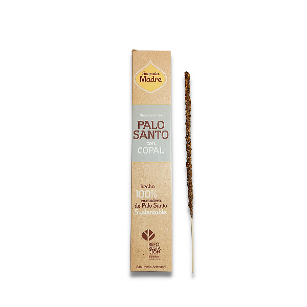 Incenso Sagrada Madre Palo Santo Vareta - Palo Santo C/ Copal