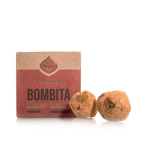 Bombinha de Defumação Sagrada Madre Premium - Olíbano e Sândalo 8 Unidades