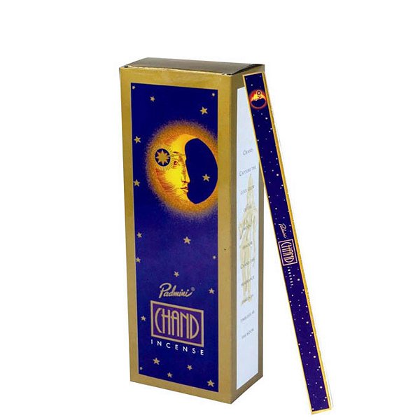 Incenso Padmini Massala Vareta - Chand Lua Caixa com 8 Varetas