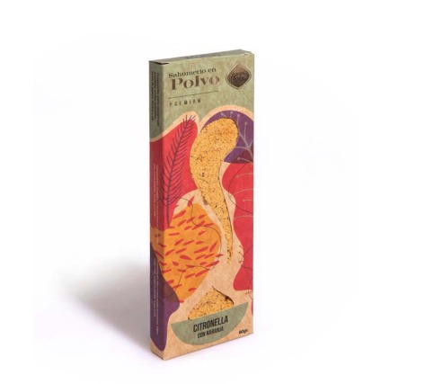 Incenso Sagrada Madre em Pó - Citronela