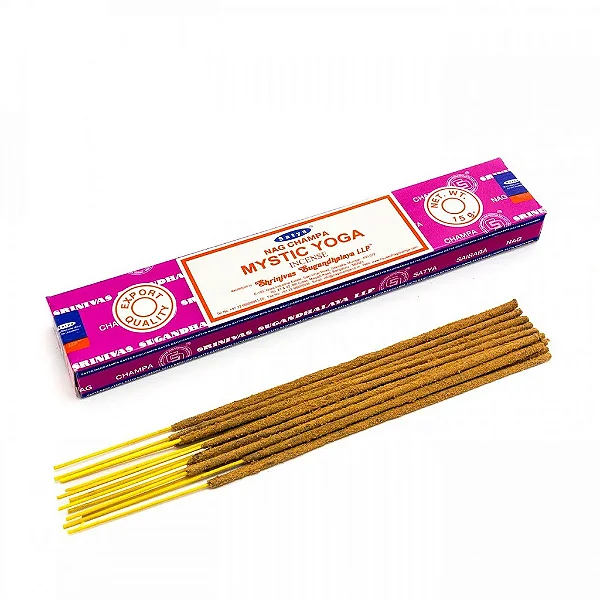 Incenso Satya Massala Vareta - Mistic Yoga 15g