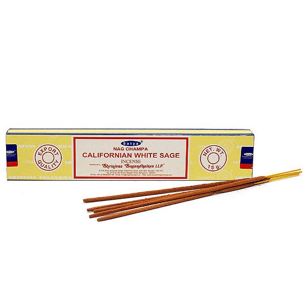 Incenso Satya Massala Vareta - Californian White Sage 15g