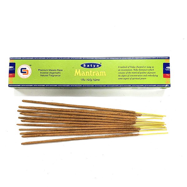 Incenso Satya Massala Vareta - Mantram 15g