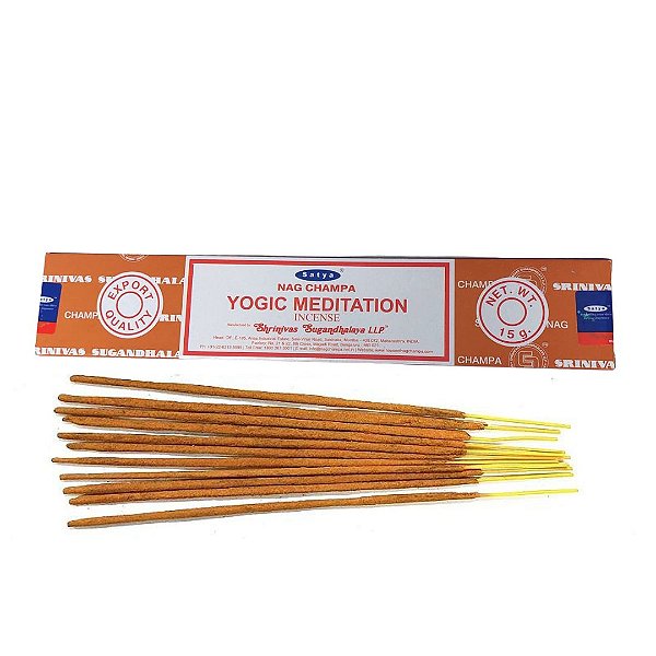 Incenso Satya Massala Vareta - Yogic Meditation 15g