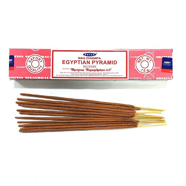 Incenso Satya Massala Vareta - Egyptian Pyramid 15g