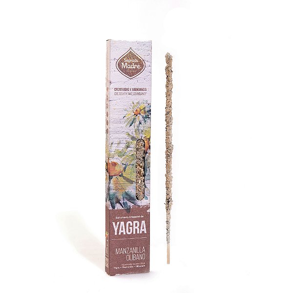 Incenso Sagrada Madre Yagra Vareta - Yagra, Camomila e Olíbano