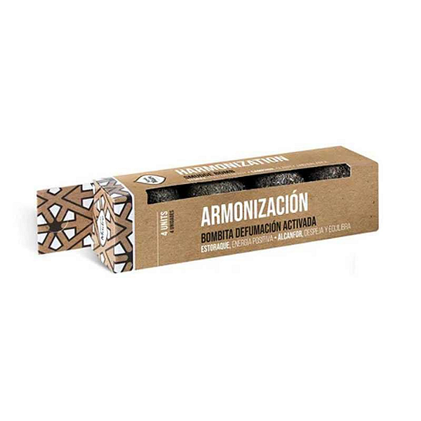 Bombinha de Defumação Sagrada Madre Herbal - Harmonização 4 Unidades