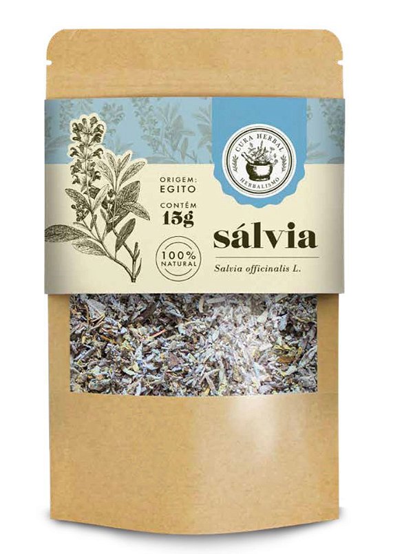 Chá Cura Herbal Sálvia - Alquimia Pura
