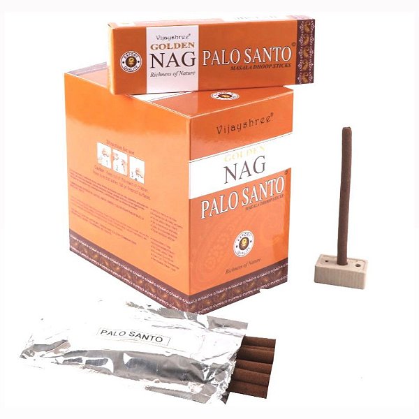 Incenso Nag Golden Dhoop Stick Vareta - Palo Santo