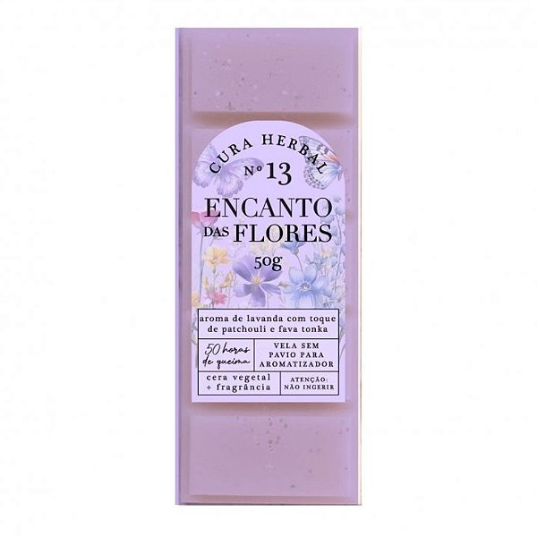 Wax Melts Cura Herbal - Encanto das Flores