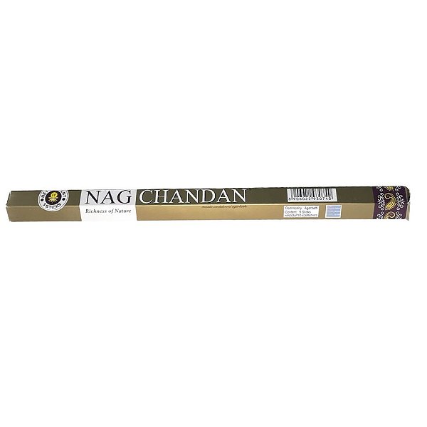 Incenso Nag Golden Jardim Vareta - Chandan