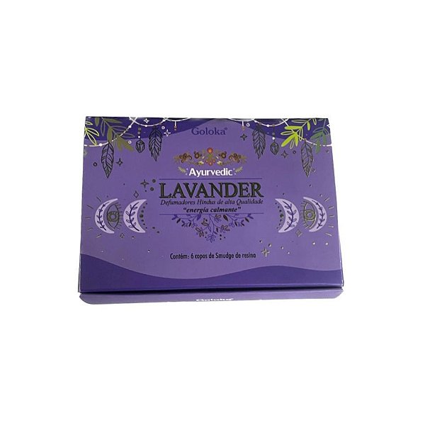 Incenso Goloka Defumador Cone - Lavanda
