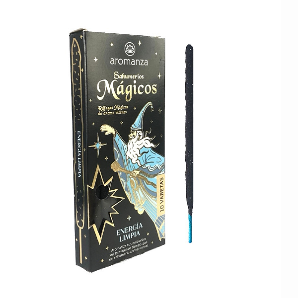 Incenso Aromanza Mágicos Vareta - Energia Límpia