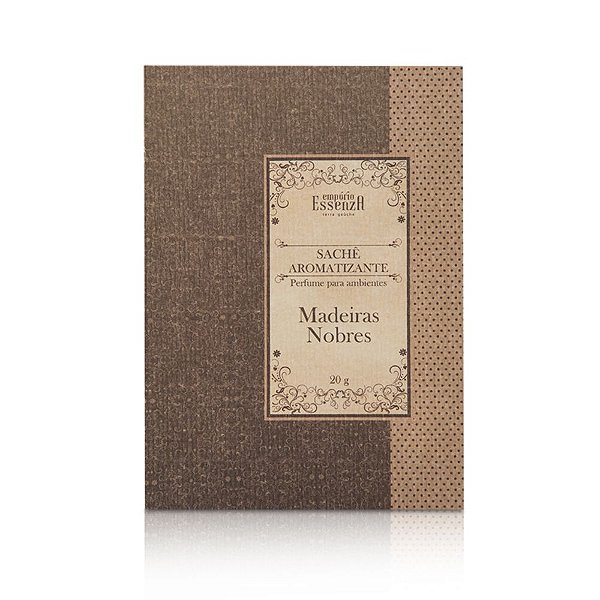 Envelope Sachê Aromatizante Madeiras Nobres 20g - Empório Essenza