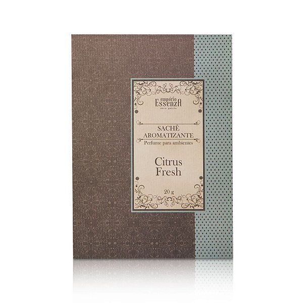 Envelope Sachê Aromatizante Citrus Fresh 20g - Empório Essenza