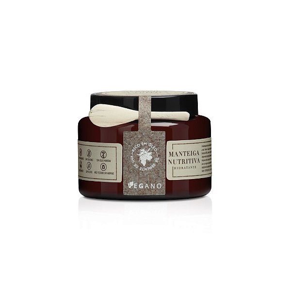 Manteiga Nutritiva Hidratante Uva Vegana 180g - Empório Essenza