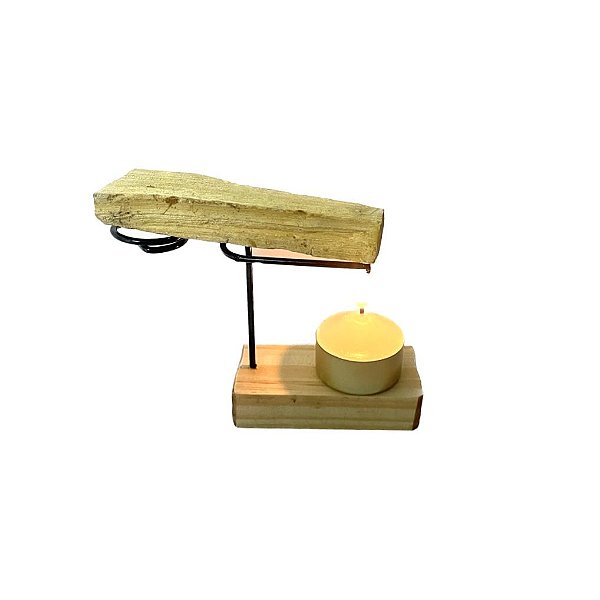Incensário Suporte Queimador de Palo Santo