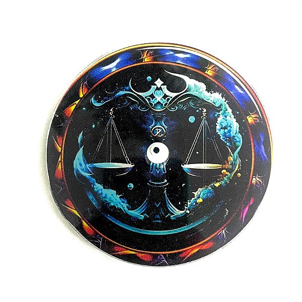 Incensário de Vidro Signos - Libra