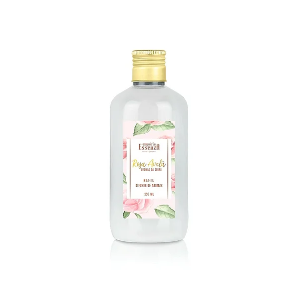 Refil Difusor de Aromas Rosa Avelã 250ml - Empório Essenza