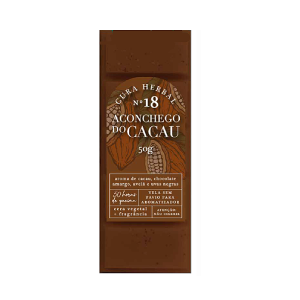 Wax Melts Cura Herbal - Cacau