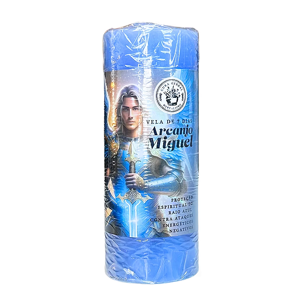 Vela 7 Dias Cura Herbal - Arcanjo Miguel
