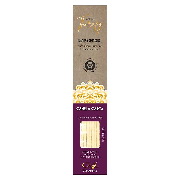 Incenso Cia Therapy - Canela Casca